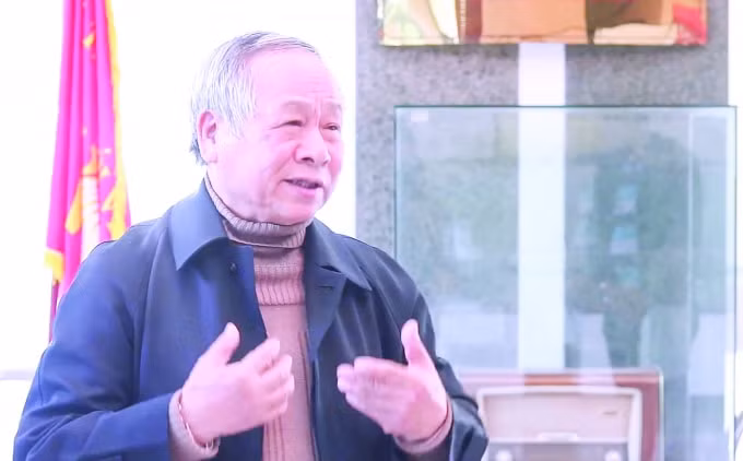 Nhà báo Trần Đức Nuôi - Nguyên Trưởng ban Thư ký biên tập Đài Tiếng nói Việt Nam.