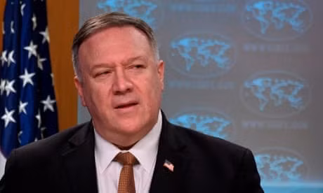 Ngoại trưởng MIke Pompeo tuyên bố Mỹ sẽ dùng mọi cách để ngăn Iran có vũ khí từ Trung Quốc và Nga - Ảnh: Reuters