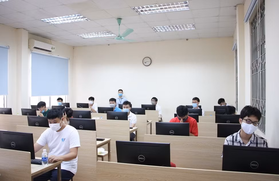 Hình ảnh các thí sinh dự thi Olympic Tin học châu Á- Thái Bình Dương. Ảnh: internet.