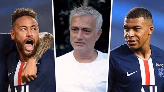 Huấn luyện viên (HLV) Mourinho cho rằng Paris Saint-Germain (PSG) đang là đội bóng thất bại. Ảnh: internet.