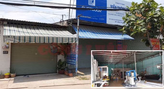Phát hiện hai căn nhà số 551/223C và 551/225A đường Lê Văn Khương, khu phố 5, phường Hiệp Thành được xây dựng trên đất nông nghiệp trồng cây hàng năm khác. (Ảnh- CK)