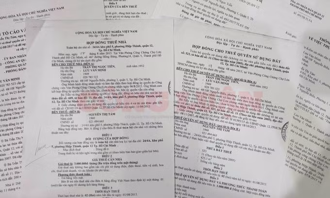 Ông Minh cho biết: Tranh thủ thời gian thuê nhà và đất trong vòng hai năm với cam kết để ở và trồng cây hàng năm khác, bà Nguyễn Thị Tám đã âm thầm chia đất của vợ chồng ông ra thành nhiều lô, rồi đem bán cho nhiều người khác? (Ảnh- CK)