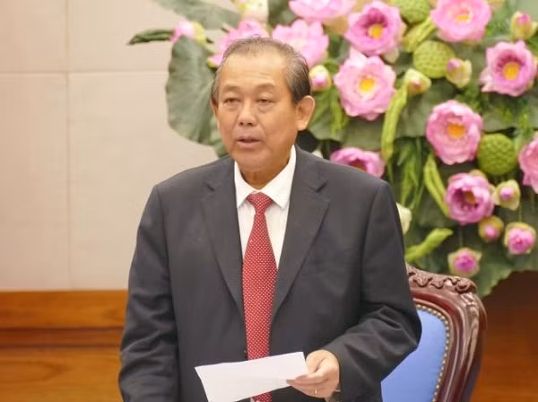 Phó Thủ tướng Thường trực Trương Hòa Bình. Ảnh: VGP