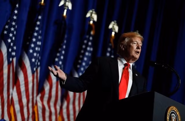 Tổng thống Mỹ Donald Trump. Ảnh: Reuters
