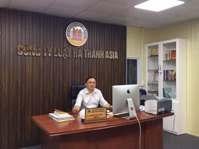 Luật sư Nguyễn Minh Thành.