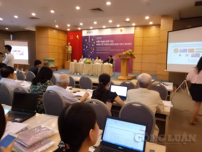 Toàn cảnh Hiệp định đối tác Kinh tế toàn diện khu vực (RCEP) (Ảnh: Lương Minh)