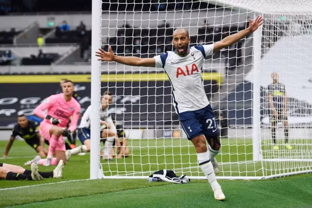 Cầu thủ Lucas Moura ghi bàn mở tỷ số. Ảnh: thethao247.