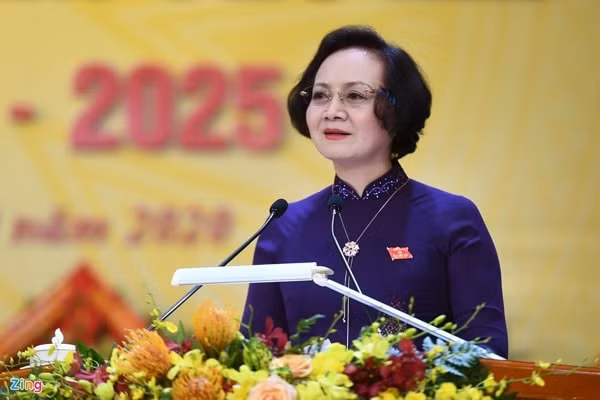 Tân Thứ trưởng Bộ Nội vụ Phạm Thị Thanh Trà. Ảnh: Zing
