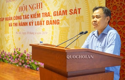 Theo ông Đỗ Hùng Cường - Hàm Vụ trưởng Vụ Trung ương I, Cơ quan UBKT Trung ương. Ảnh: quochoi.vn