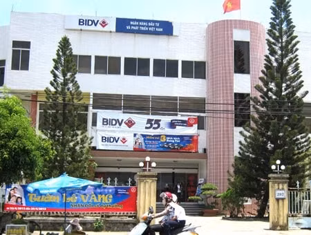 BIDV chi nhánh Phú Yên - nơi ông Nguyễn Công từng công tác.