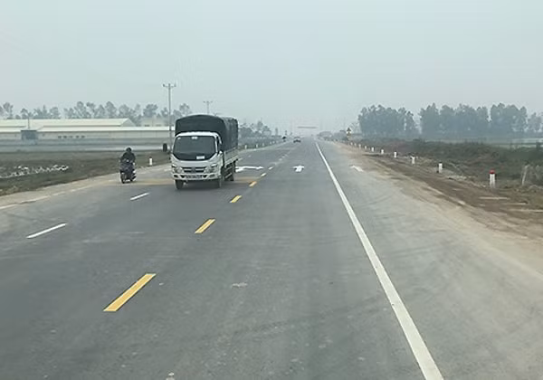 Đường nối cao tốc Hà Nội - Hải Phòng với Cầu Giẽ - Ninh Bình giai đoạn 1 đã hoàn thành tháng 1/2019