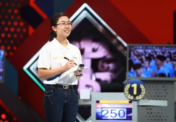 Vòng Về đích Thu Hằng đoạt 250 điểm.