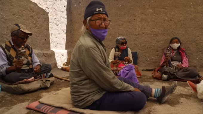 Những người dân ở khu vực Ladakh đang lo lắng vì tình hình căng thẳng giữa Trung Quốc và Ấn Độ - Ảnh: Reuters