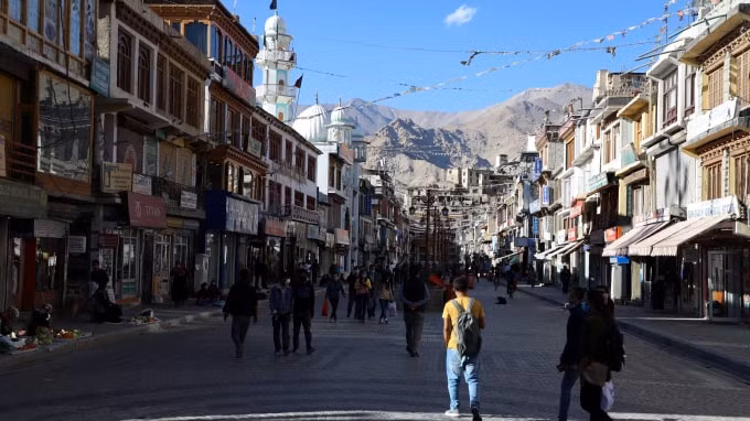 Mối đe dọa chiến tranh bao trùm khu vực biên giới ở Ladakh của Ấn Độ - Ảnh: Bhat Burhan