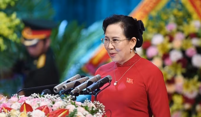 Bí thư Tỉnh ủy Hà Nam Lê Thị Thủy (ảnh st)