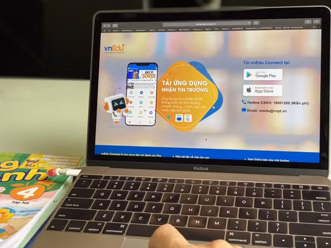 VnEdu rút ngắn khoảng cách giữa nhà trường và gia đình nhờ công nghệ 4.0.