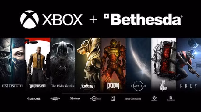 Microsoft bỏ ra 7,5 tỉ USD mua nhà phát hành game ZeniMax Media. Ảnh: internet.