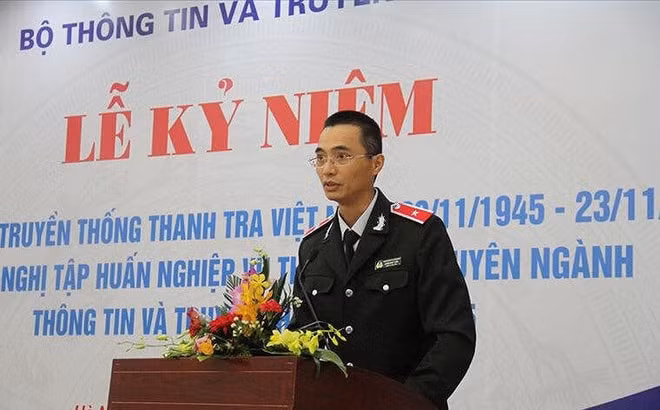 Ông Đặng Anh Tuấn - Chánh thanh tra Bộ Thông tin & Truyền thông.