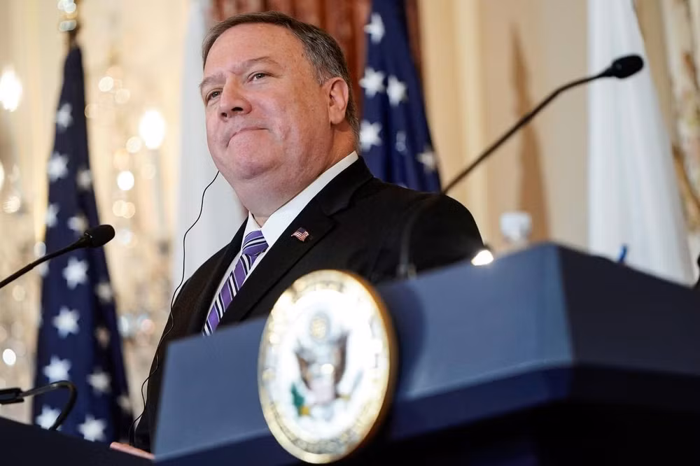 Ngoại trưởng Mỹ Mike Pompeo. Ảnh: Reuters