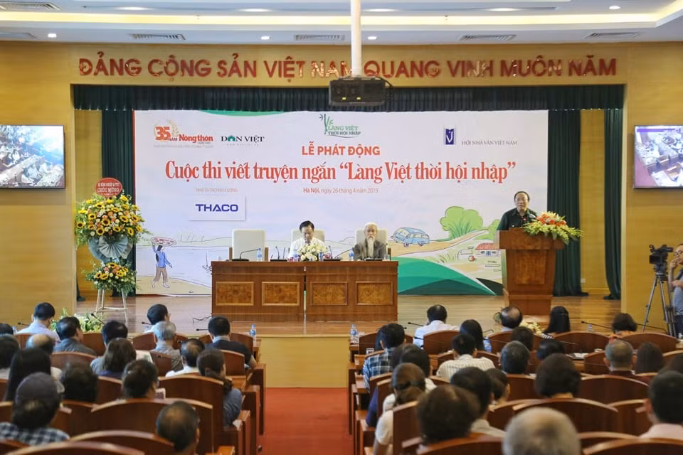 Quang cảnh Lễ phát động cuộc thi viết truyện ngắn 