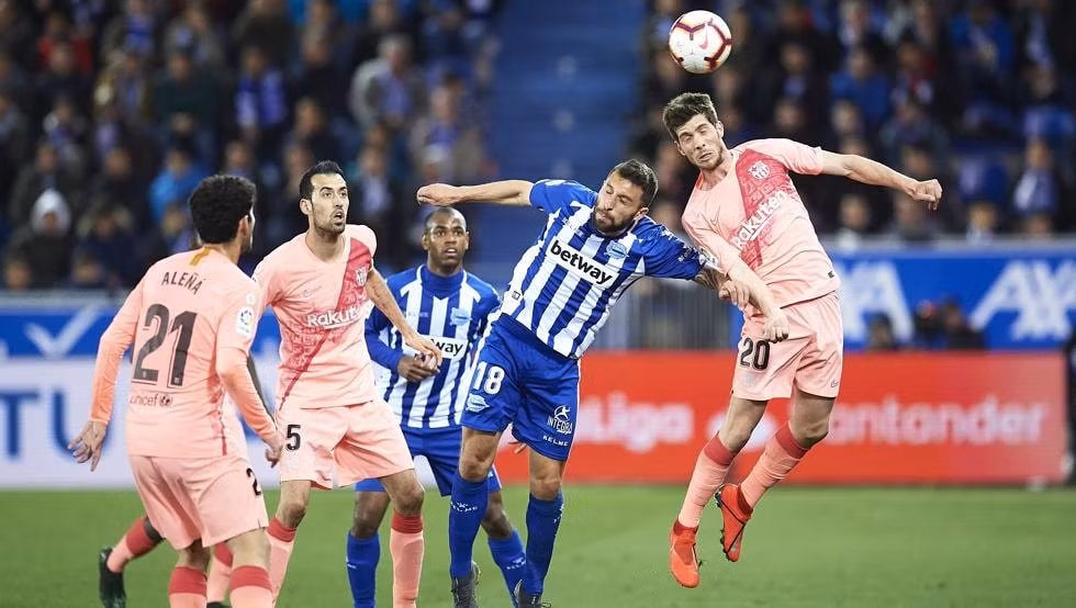 Barcelona đang băng băng về đích tại La Liga mùa giải 2018 - 2019. Ảnh: Getty