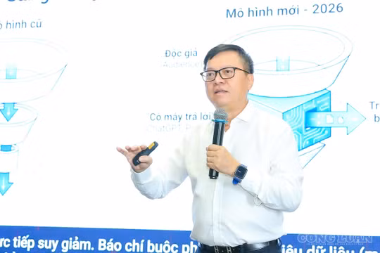 Chủ tịch Hội Nhà báo Lê Quốc Minh: AI cần phải trở thành một phần của hạ tầng tòa soạn