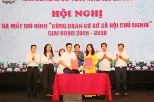 Công đoàn Báo và Phát thanh, Truyền hình Hải Phòng: Xây dựng mô hình công đoàn cơ sở xã hội chủ nghĩa