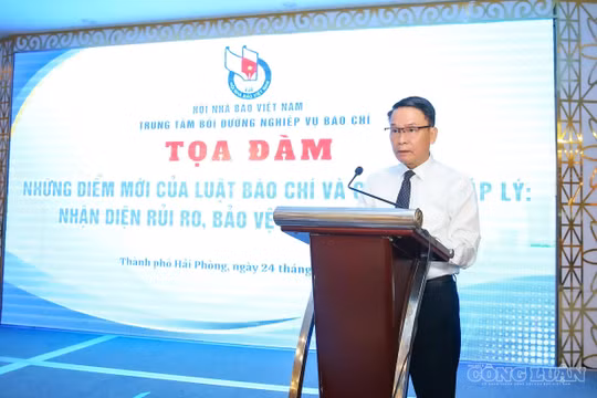 Pháp luật tạo hành lang pháp lý, đạo đức nghề nghiệp định hình trách nhiệm người làm báo