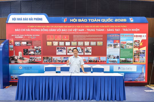 Hội Nhà báo Hải Phòng: Đồng hành cùng chuỗi sự kiện báo chí quốc gia và kể câu chuyện thành phố Cảng hôm nay