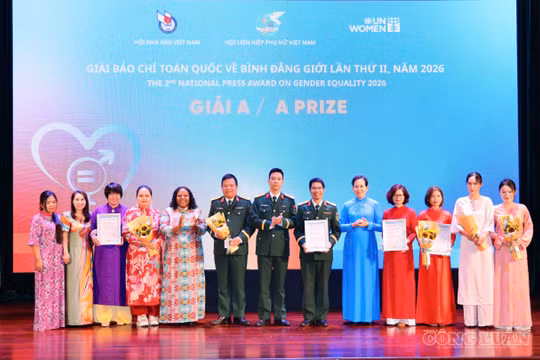 24 tác phẩm được vinh danh tại Giải Báo chí toàn quốc về Bình đẳng giới năm 2026