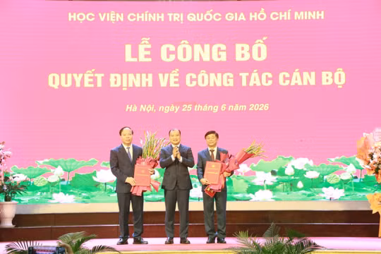PGS.TS Phạm Minh Sơn được bổ nhiệm lại chức danh Giám đốc Học viện Báo chí và Tuyên truyền
