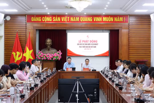 Giải Báo chí “Vì sự nghiệp phát triển Văn hóa Việt Nam” lần thứ Tư bổ sung Giải Đặc biệt trị giá 100 triệu đồng