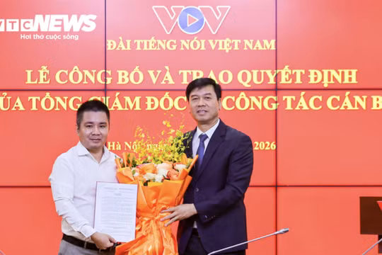 Nhà báo Dương Quang Tùng được bổ nhiệm Phó Tổng Biên tập Báo Điện tử VTC News