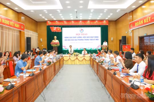 Hội Nhà báo địa phương bàn giải pháp kiện toàn tổ chức, nâng chất lượng nghiệp vụ