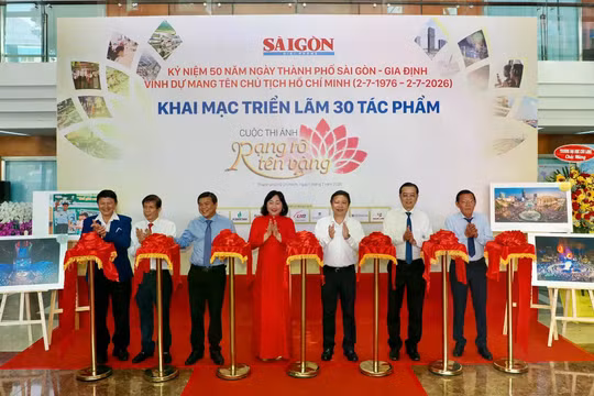 Báo Sài Gòn Giải Phóng ra mắt công trình báo chí dữ liệu về 50 năm thành phố mang tên Bác