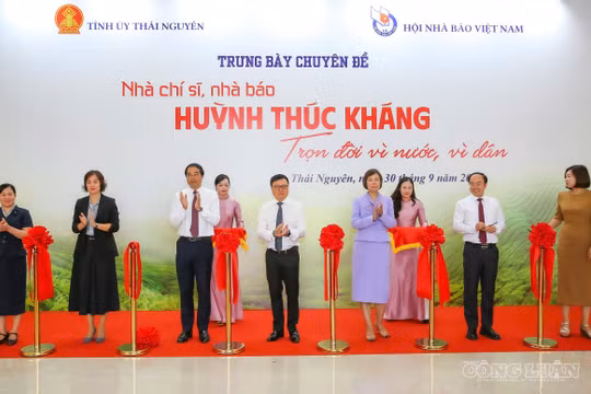 Khai mạc Trưng bày chuyên đề 'Nhà chí sĩ, nhà báo Huỳnh Thúc Kháng: Trọn đời vì nước, vì dân'