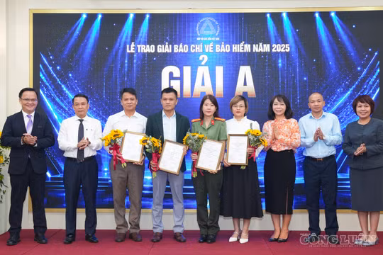 23 tác phẩm được vinh danh tại Giải Báo chí về Bảo hiểm năm 2025