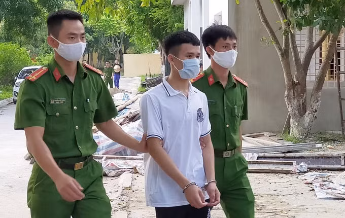 Đối tượng Phạm Văn Trường nhanh chóng bị bắt giữ. Ảnh: CA Thanh Hóa