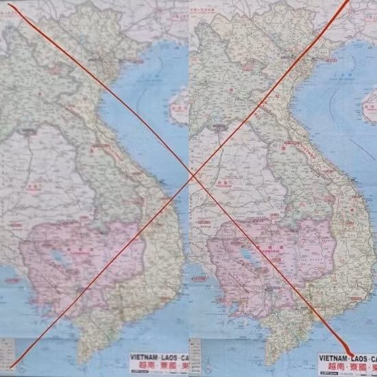 Bản đồ có 