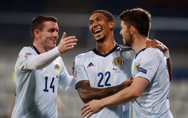 Cầu thủ Scotland đã giành chiến thắng. Ảnh: internet.