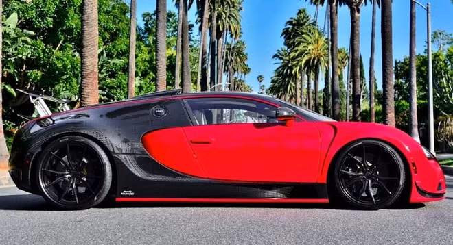 Siêu xe Bugatti Veyron độ Mansory. Ảnh: zingnews.vn