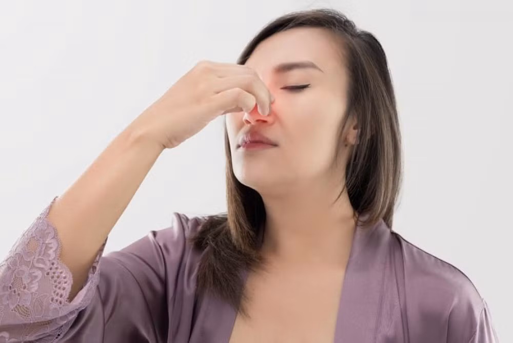 chảy máu mũi