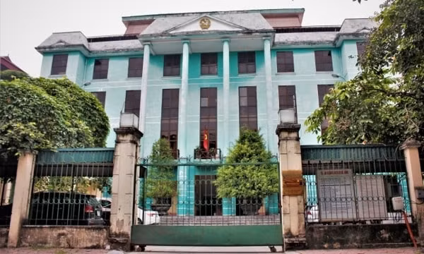 Cơ sở nhà đất của TAND tối cao tại số 2A Nguyễn Trãi, Hà Đông, Hà Nội