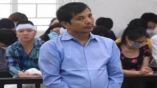 Bị cáo Đỗ Ngọc Anh tại phiên tòa xét xử