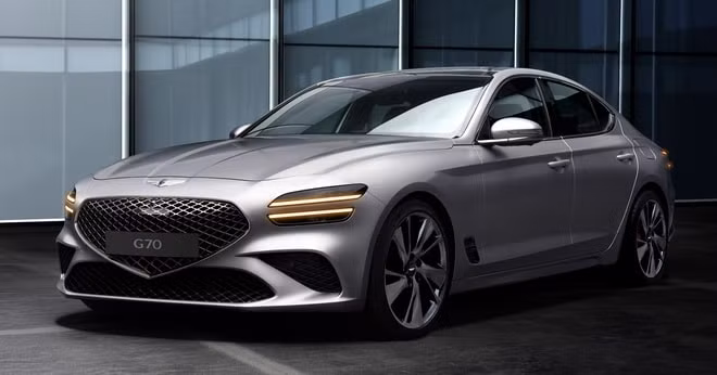 Genesis G70 2020 được ra mắt tại Hàn Quốc. Ảnh: TL