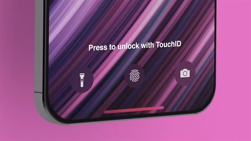 Tính năng touch ID mới của Apple. Ảnh: gizmochina.com