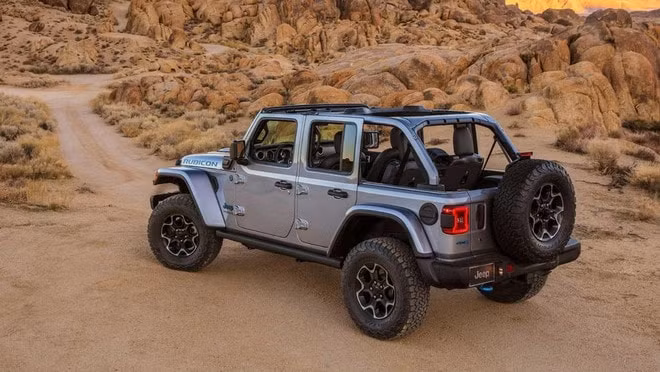 Xe với nhiều công năng hiện đại như một chiếc Wrangler thông thường. Ảnh: internet.