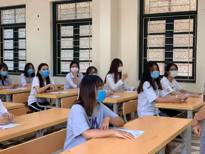Đề thi môn Sinh học được đánh giá là có tính phân loại để đảm bảo việc xét tuyển đại học ( ảnh Trinh Phúc).