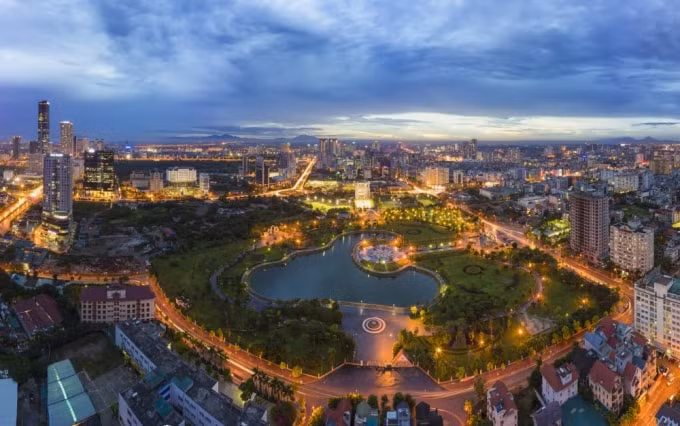 GRDP của Thủ đô Hà Nội tăng 3,39% trong 6 tháng đầu năm 2020. Ảnh: Hanoi.gov.vn