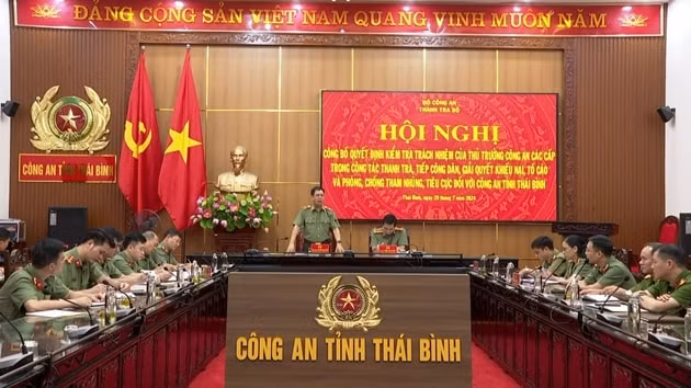 bo cong an kiem tra tai cong an tinh thai binh hinh 1